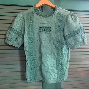 Women’s Prairie Green Short Sleeve Shirt